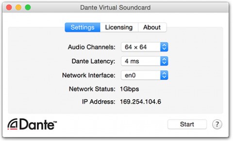 Dante virtual sound card mac download version
